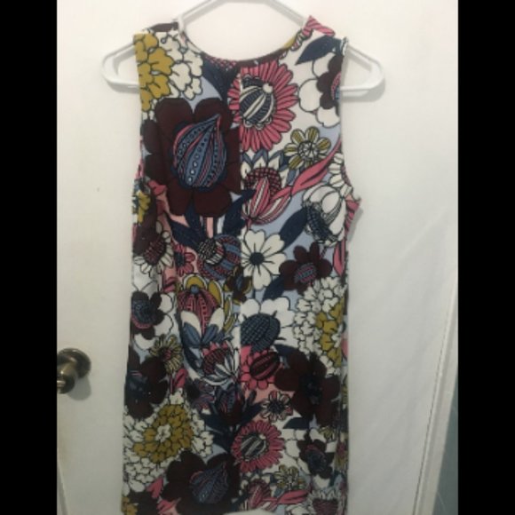 Ann Taylor fun print dress - Picture 2 of 3